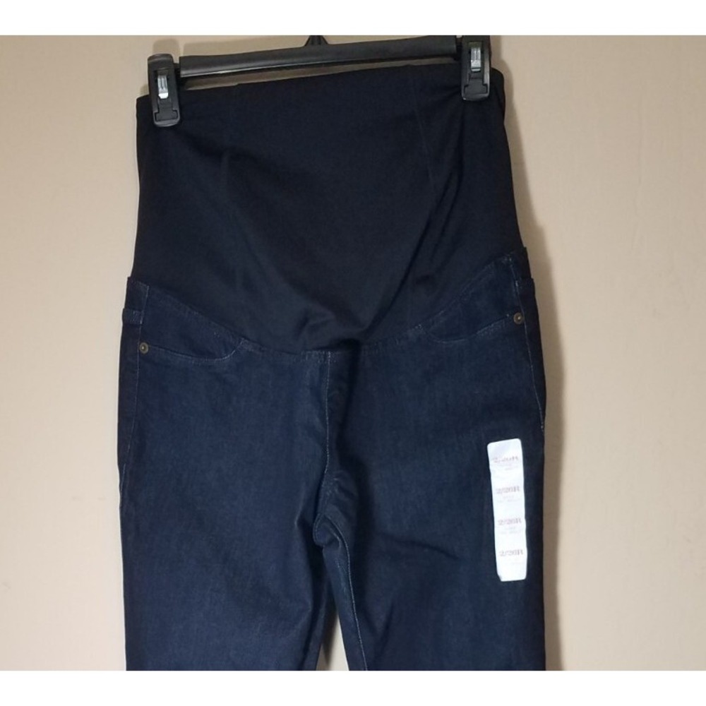Isabel Maternity Over Belly Maternity Jeggings Dark Wash Women Size 2/26R NEW‎ B - Picture 2 of 7